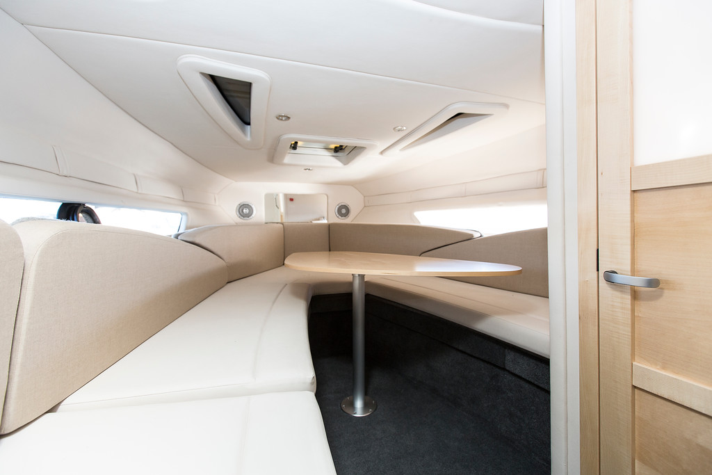 GreenCruzer 842 Cuddy Ciera 8 Sport cabin interior table